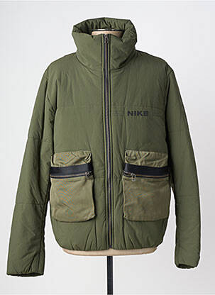 Doudoune manches longues sans capuche vert NIKE homme