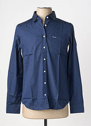 Chemise manches longues poches bleu FACONNABLE homme