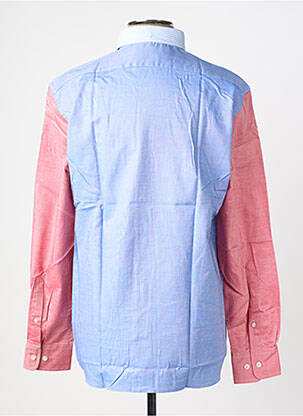 Chemise manches longues coupe droite bleu FACONNABLE homme