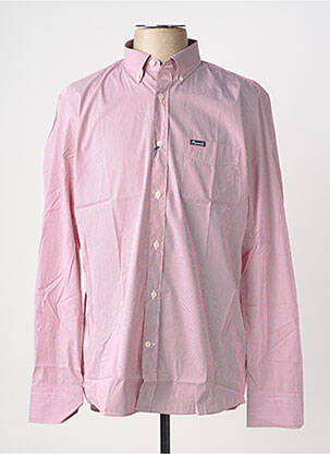 Chemise manches longues poches rouge FACONNABLE homme