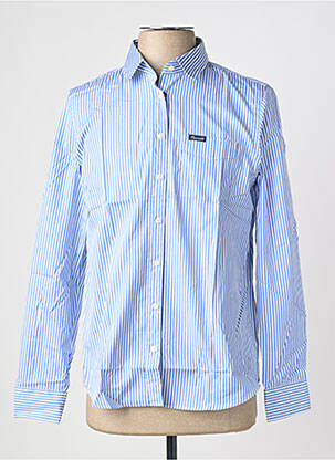 Chemise manches longues poches bleu FACONNABLE homme