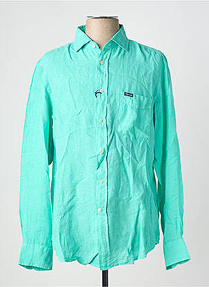 Chemise manches longues poches vert FACONNABLE homme