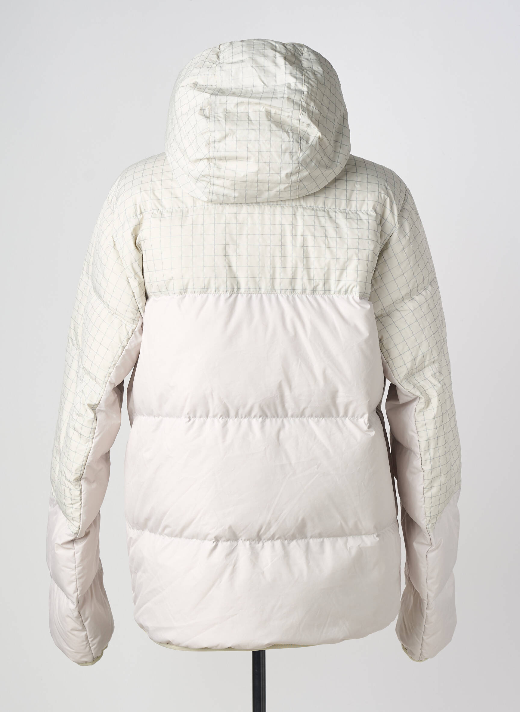 Doudoune manches longues a capuche beige NIKE homme