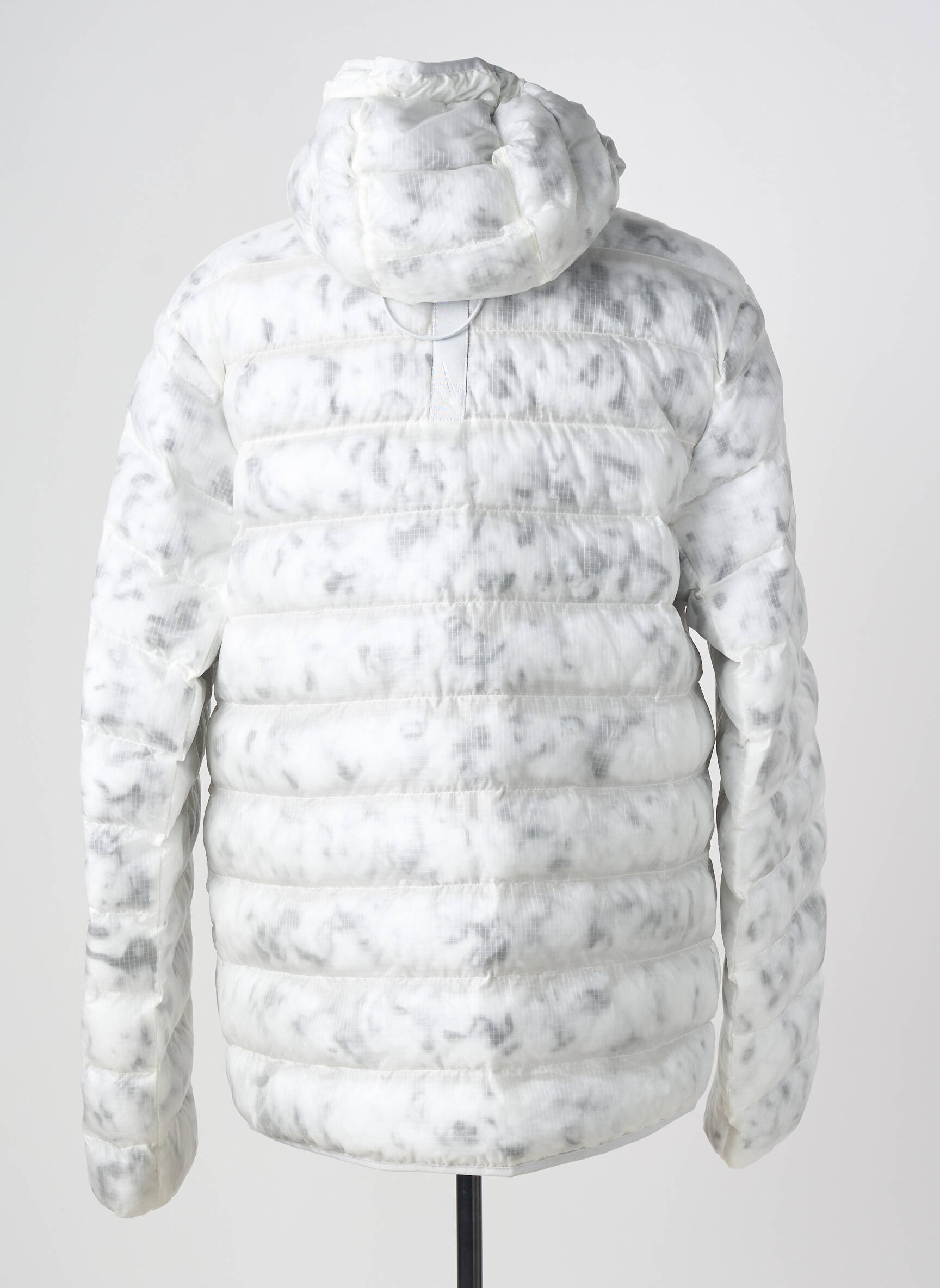 Doudoune manches longues a capuche gris NIKE homme