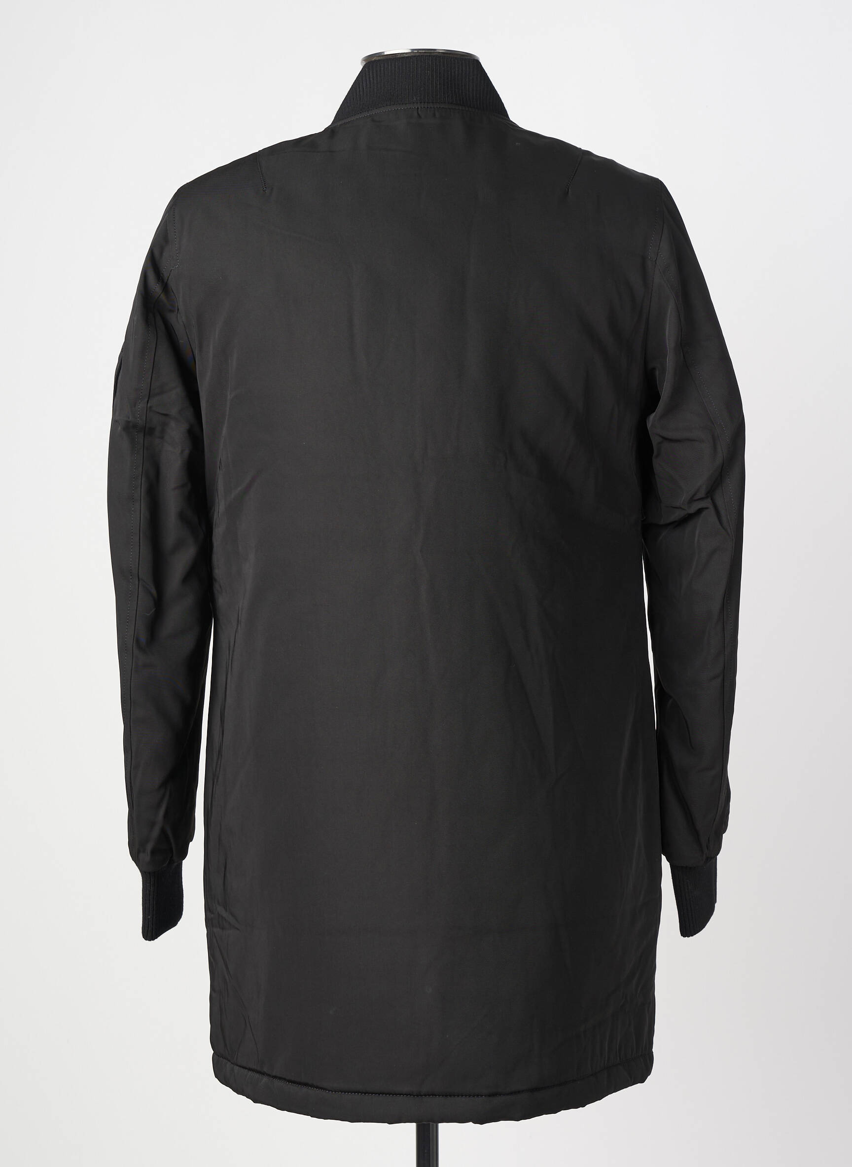 Blouson manches longues noir BOMBERS homme