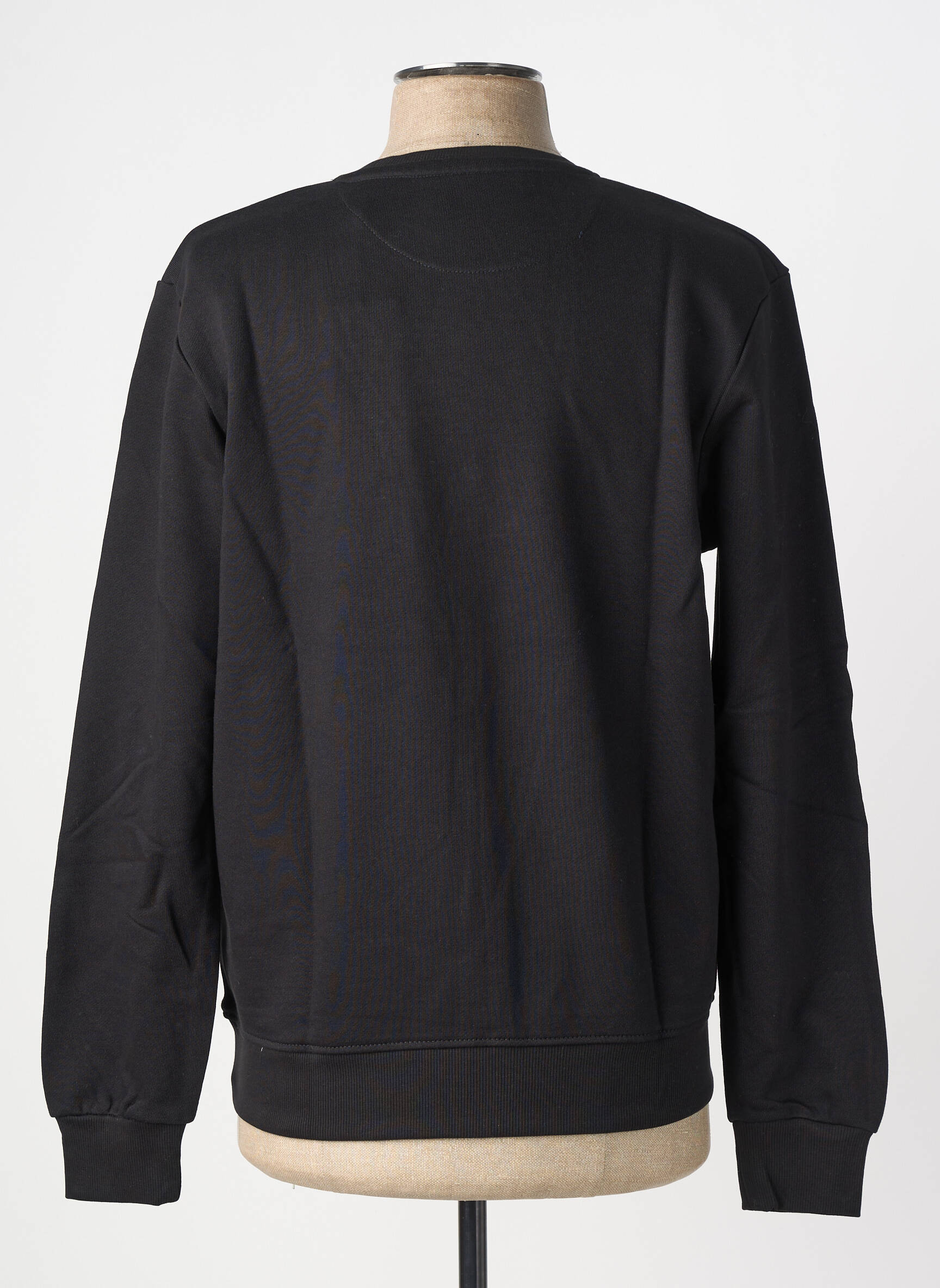 Sweat-shirt stretch manches longues noir GUESS homme