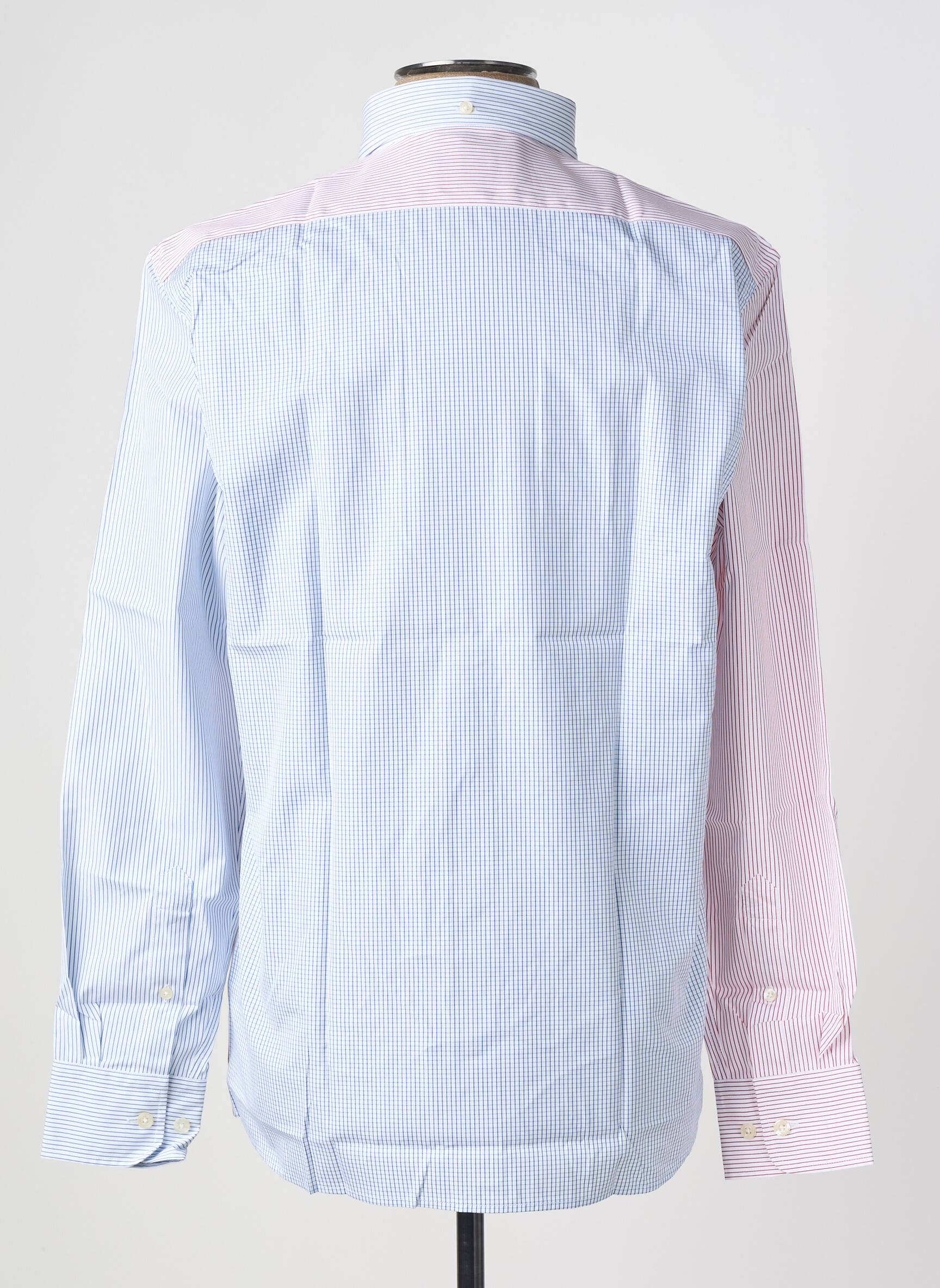 Chemise manches longues coupe droite bleu FACONNABLE homme