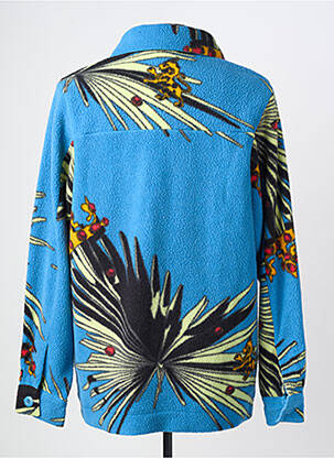 Veste casual fermeture boutonnée sur le devant bleu NIKE homme