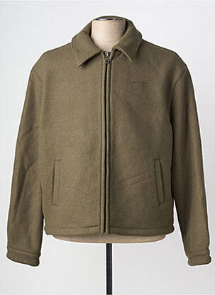 Veste casual finition intérieure doublée vert GUESS homme