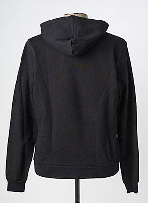 Sweat-shirt à capuche poches manches longues noir CAVALLI homme