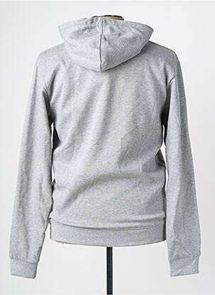 Sweat-shirt à capuche poches manches longues gris GUESS homme
