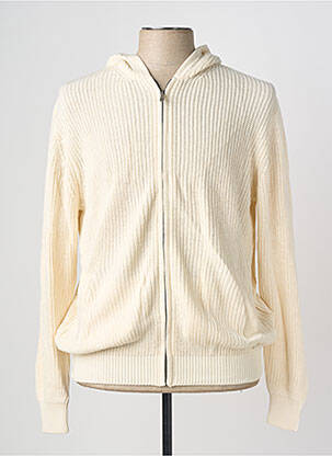 Gilet manches longues manches longues beige GUESS homme