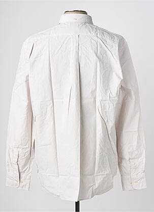 Chemise manches longues coupe droite gris FACONNABLE homme