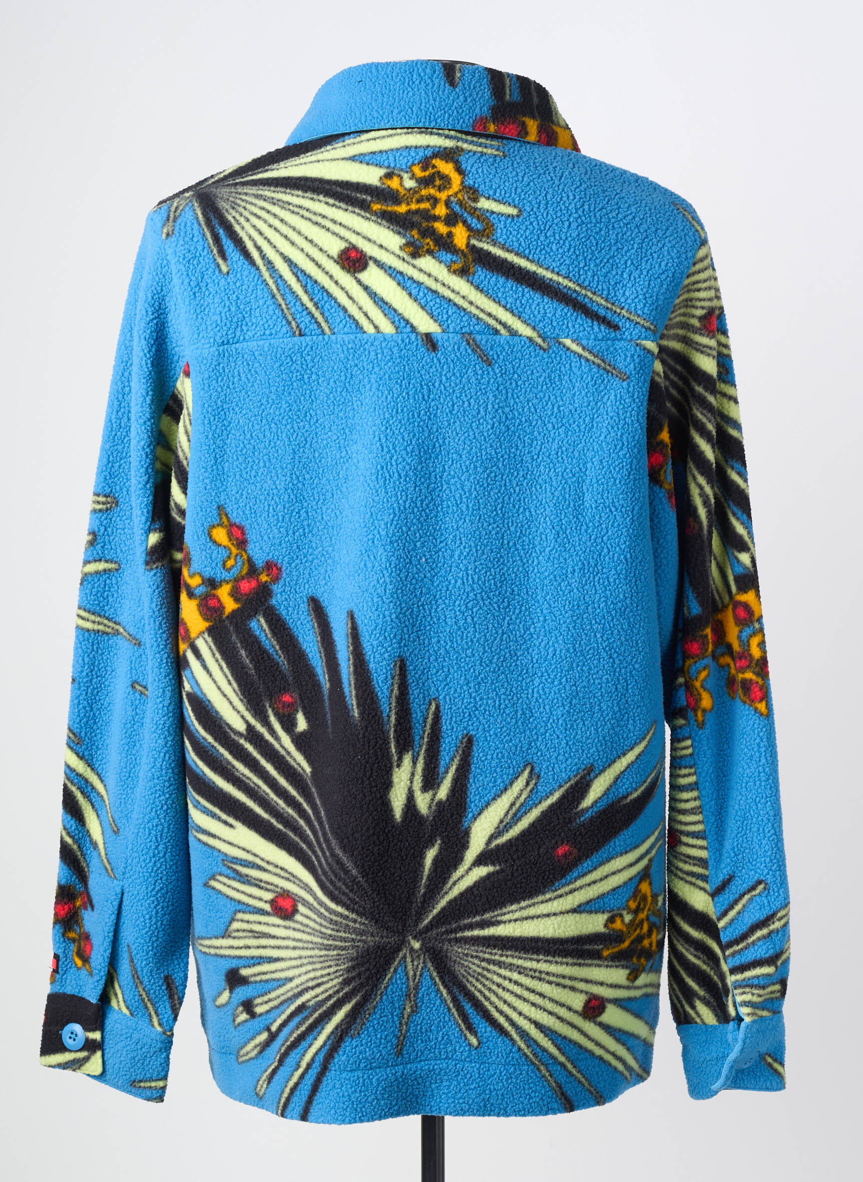 Veste casual fermeture boutonnée sur le devant bleu NIKE homme