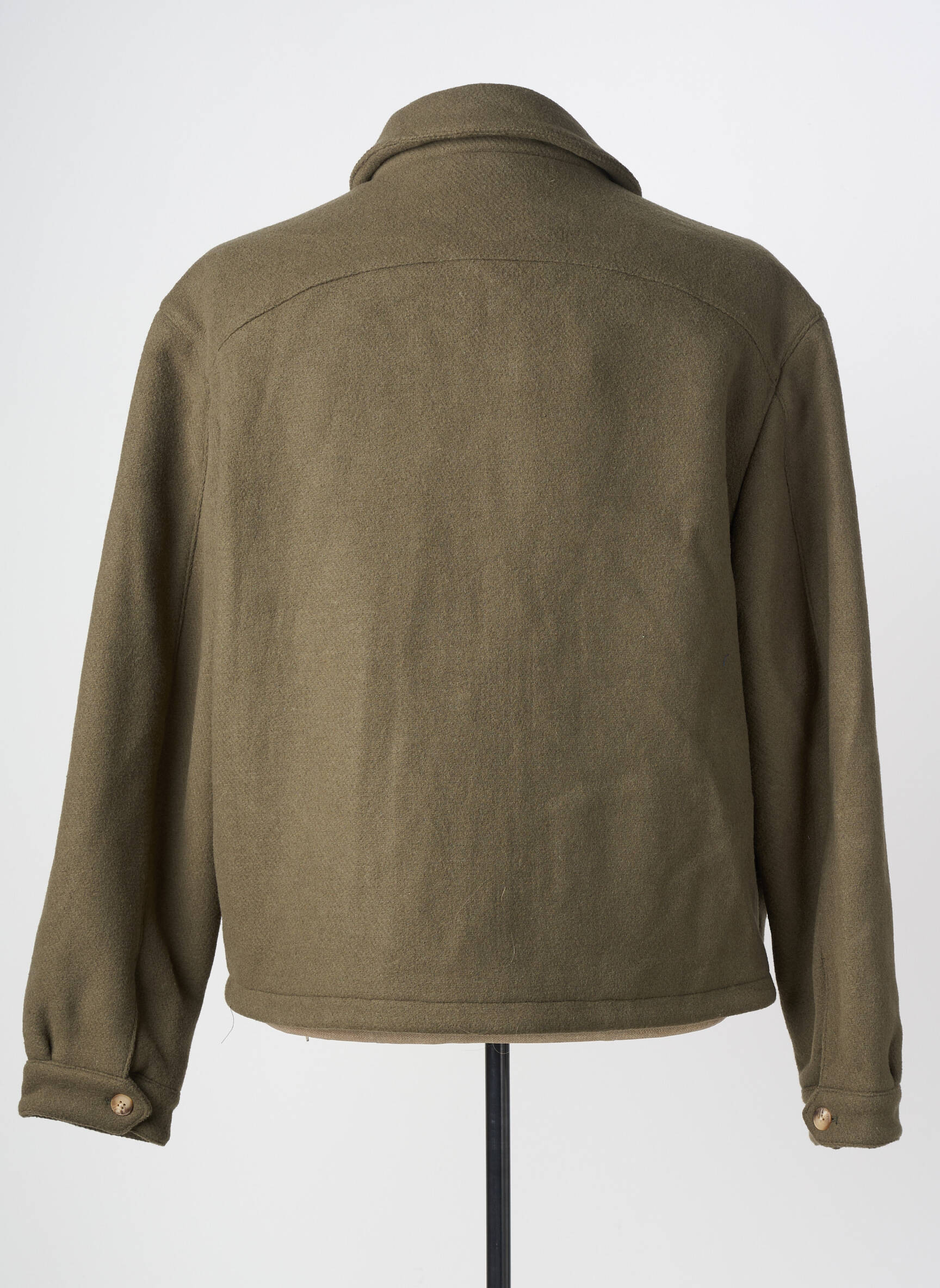 Veste casual finition intérieure doublée vert GUESS homme
