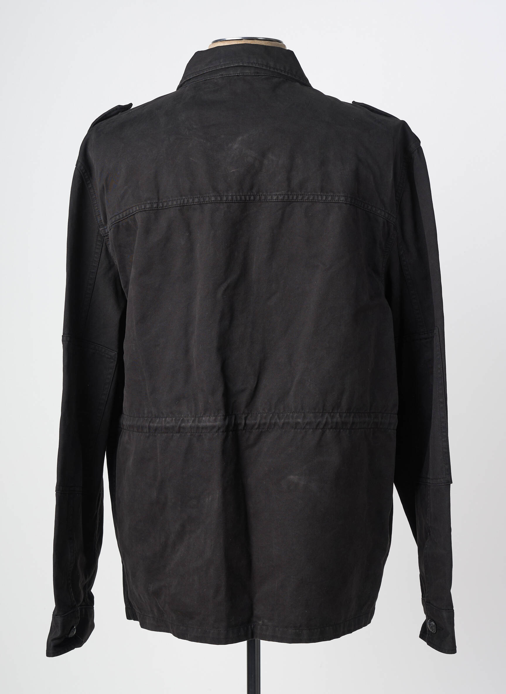 Veste casual fermeture boutonnée sur le devant noir THE KOOPLES homme
