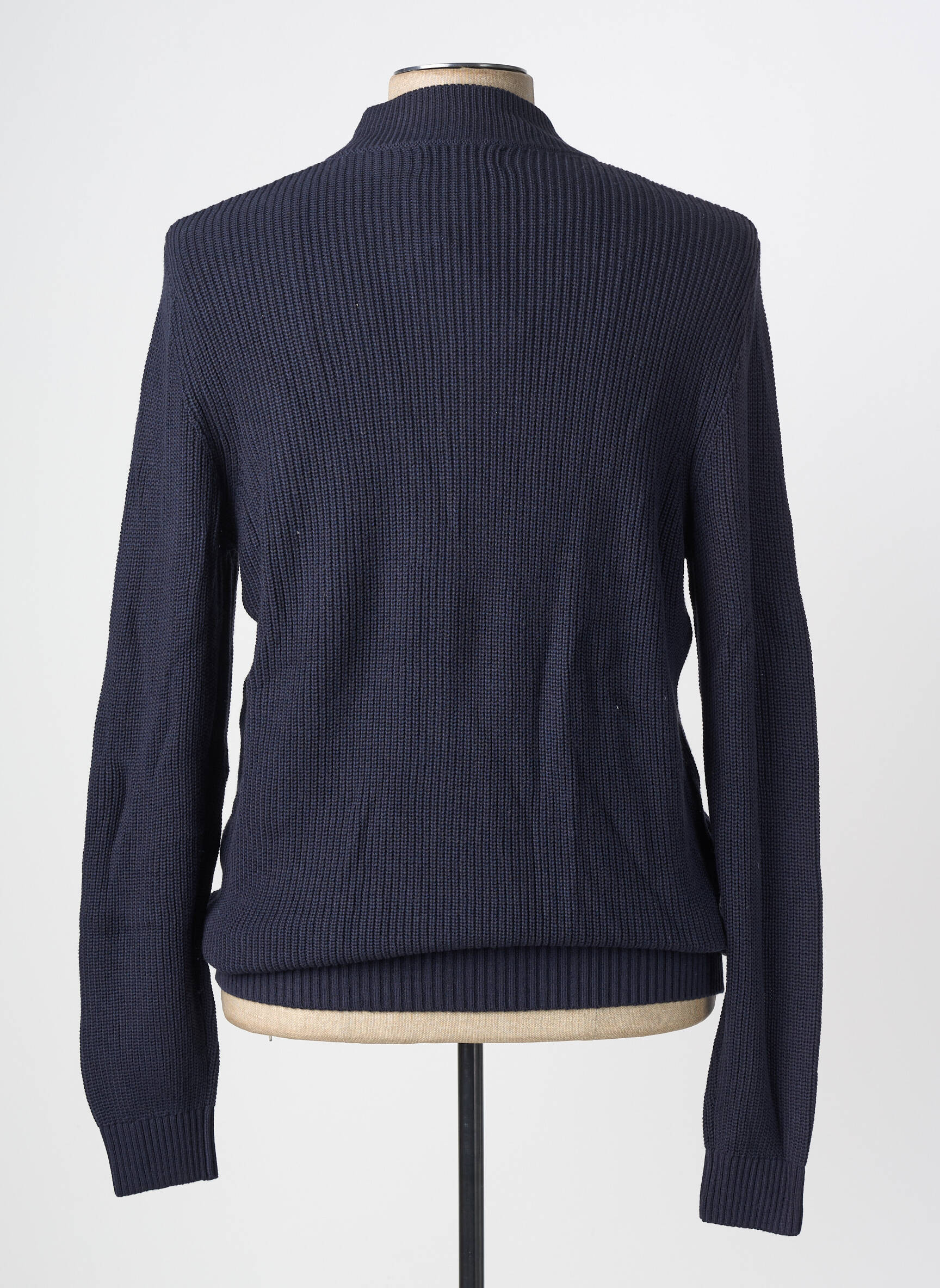 Gilet manches longues manches longues bleu GUESS homme