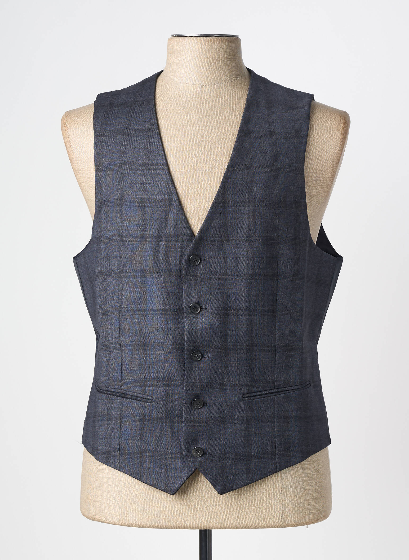 Gilet sans manche coupe cintrée gris IKKS homme