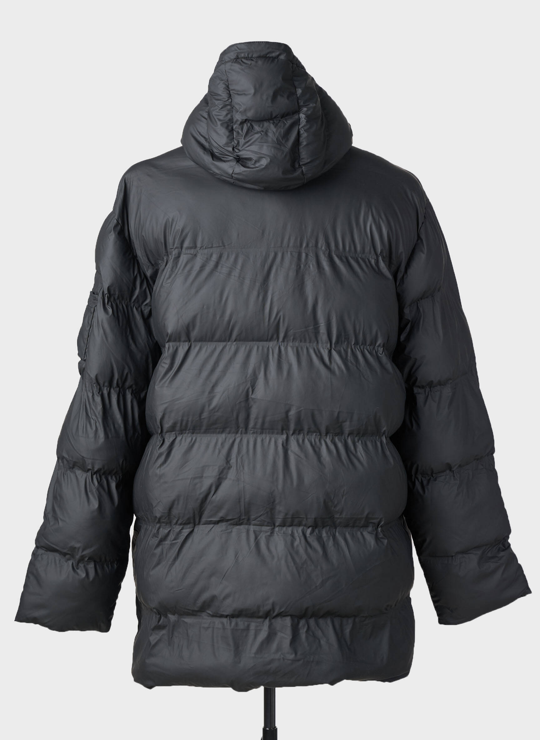 Doudoune manches longues a capuche noir BOMBERS homme