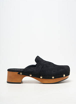 Mules/sabots talon de 4 à 6cm noir GIRLHOOD femme