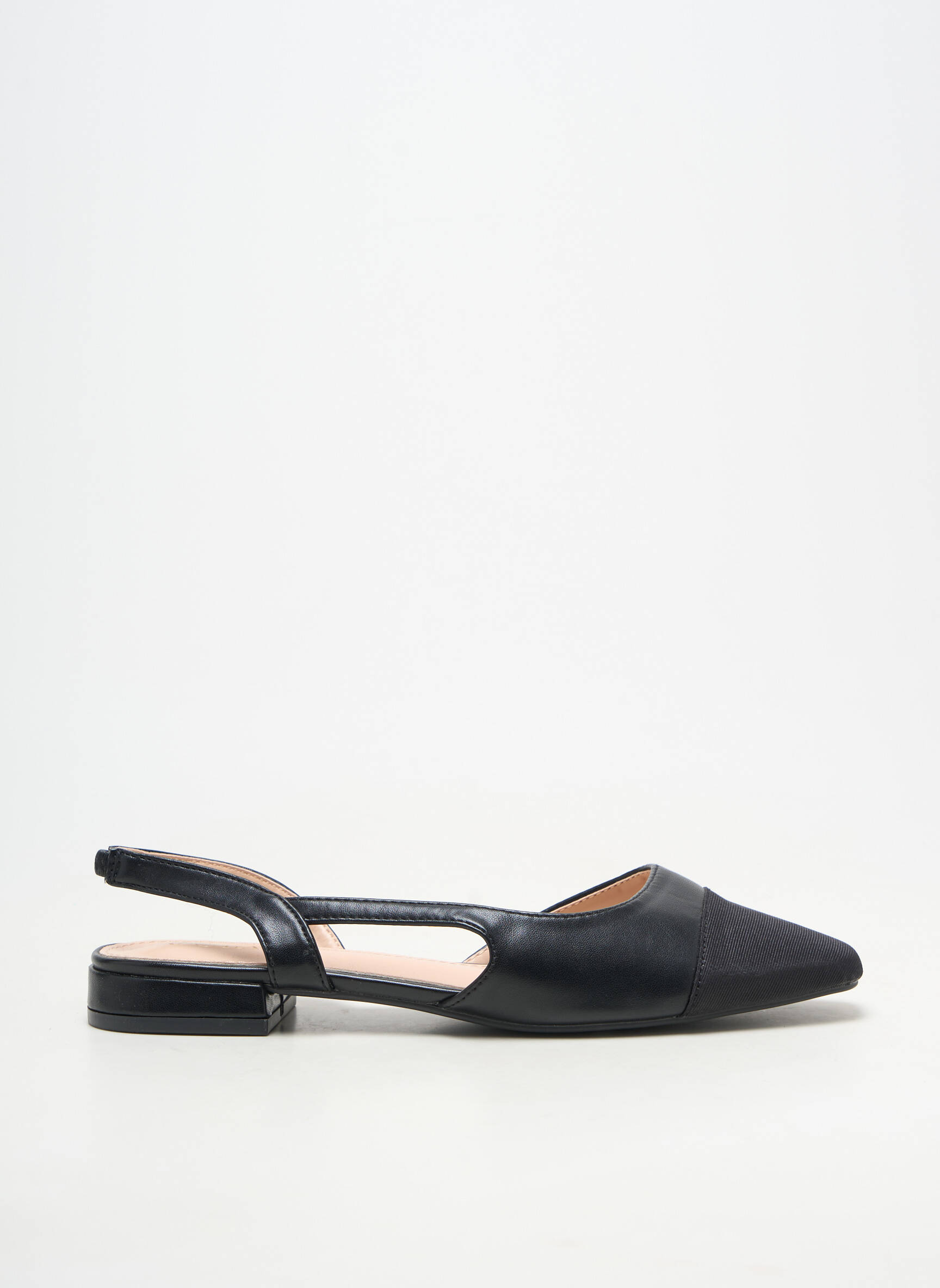 Ballerines talon bas talon plat jusqu'à 3cm noir JOIA femme