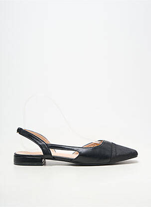 Ballerines talon bas talon plat jusqu'à 3cm noir JOIA femme