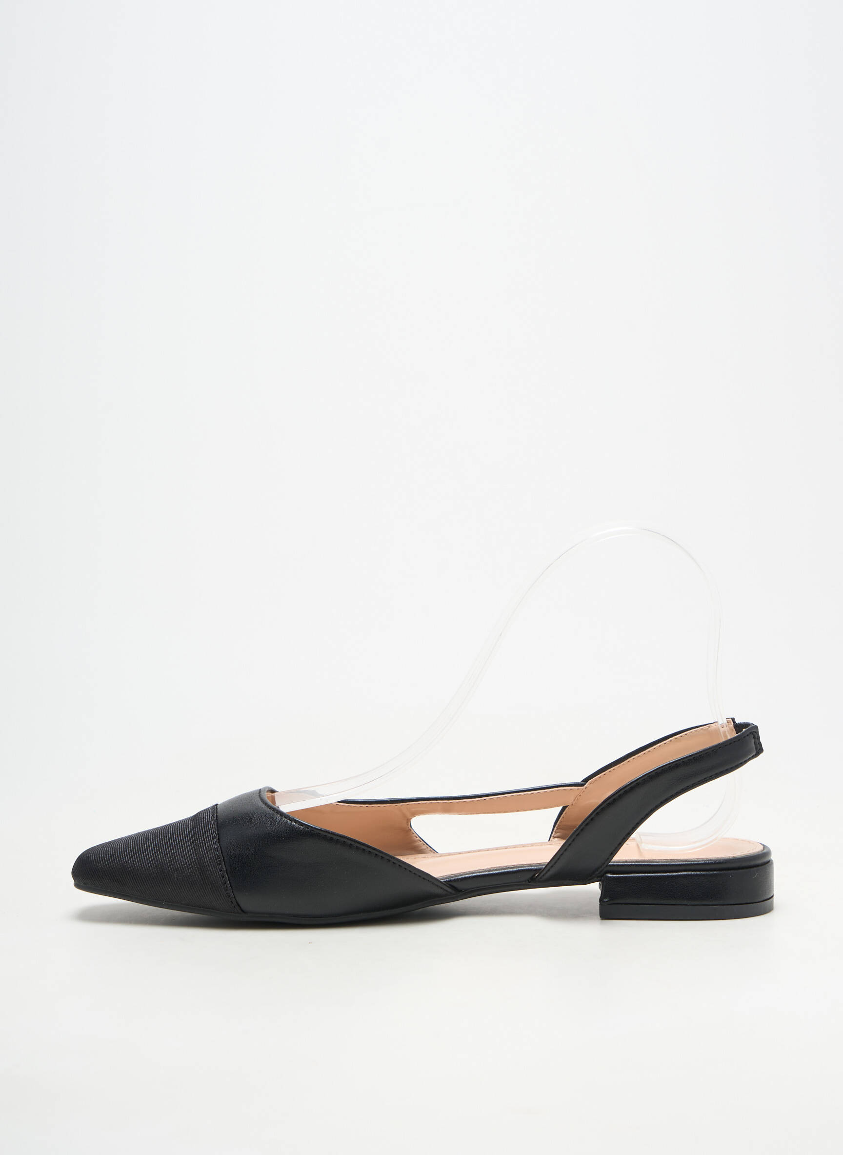 Ballerines talon bas talon plat jusqu'à 3cm noir JOIA femme