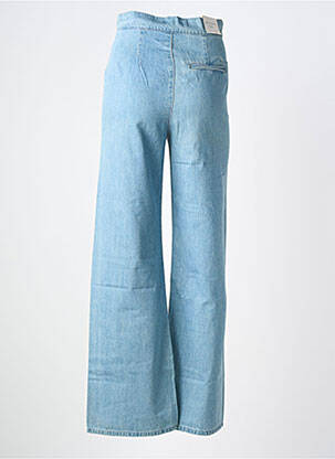 Jeans coupe droite taille haute taille haute bleu ARTLOVE femme