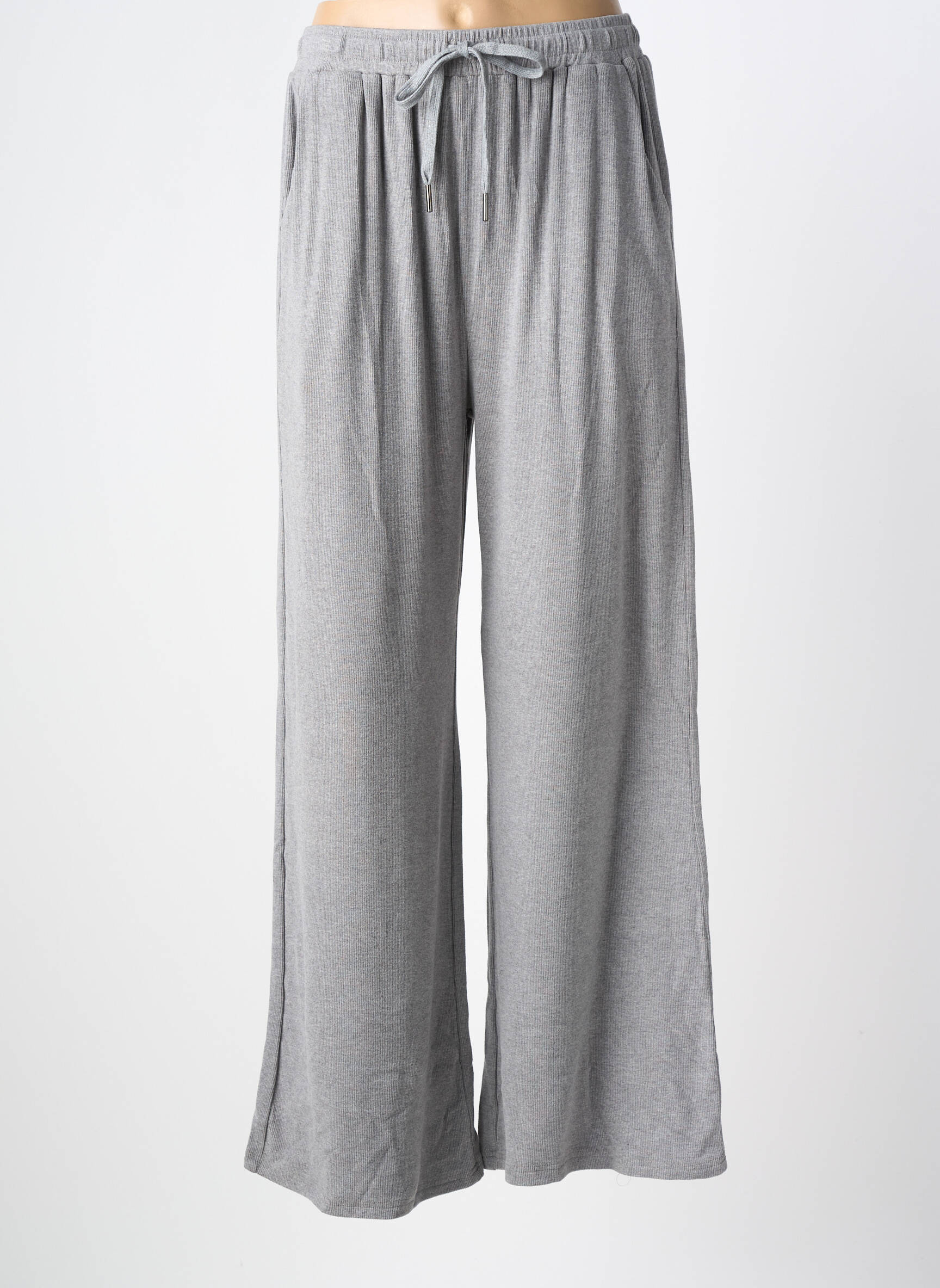 Jogging stretch taille normale gris GARANCE femme