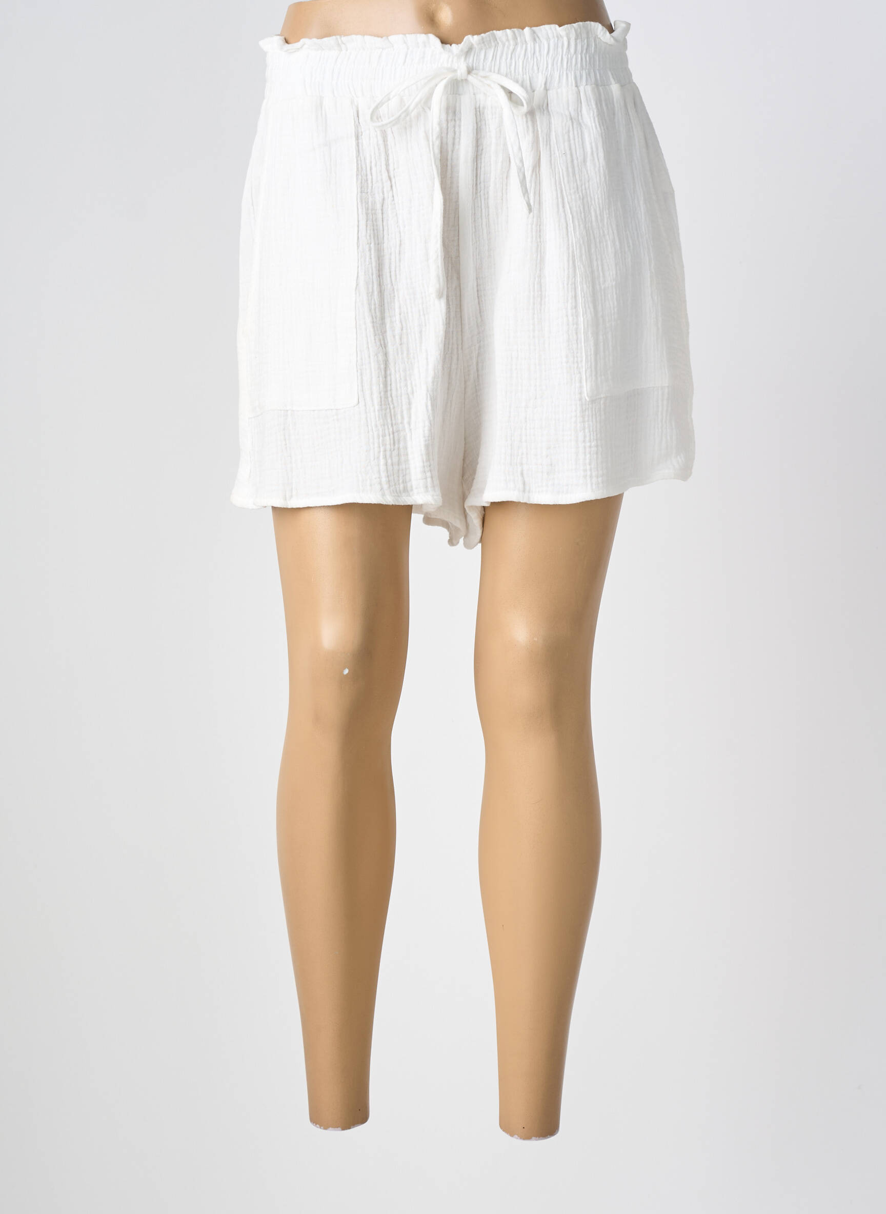 Short taille normale taille normale blanc GRACE & MILA femme