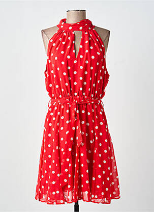 Robe courte sans manche sans manche rouge IN APRIL 1986 femme