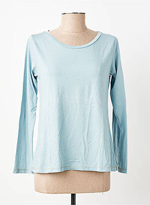 T-shirt manches longues manches longues bleu PAKO LITTO femme