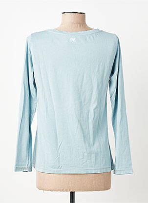 T-shirt manches longues manches longues bleu PAKO LITTO femme