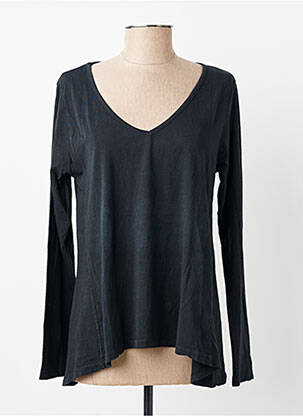 T-shirt manches longues manches longues noir PAKO LITTO femme