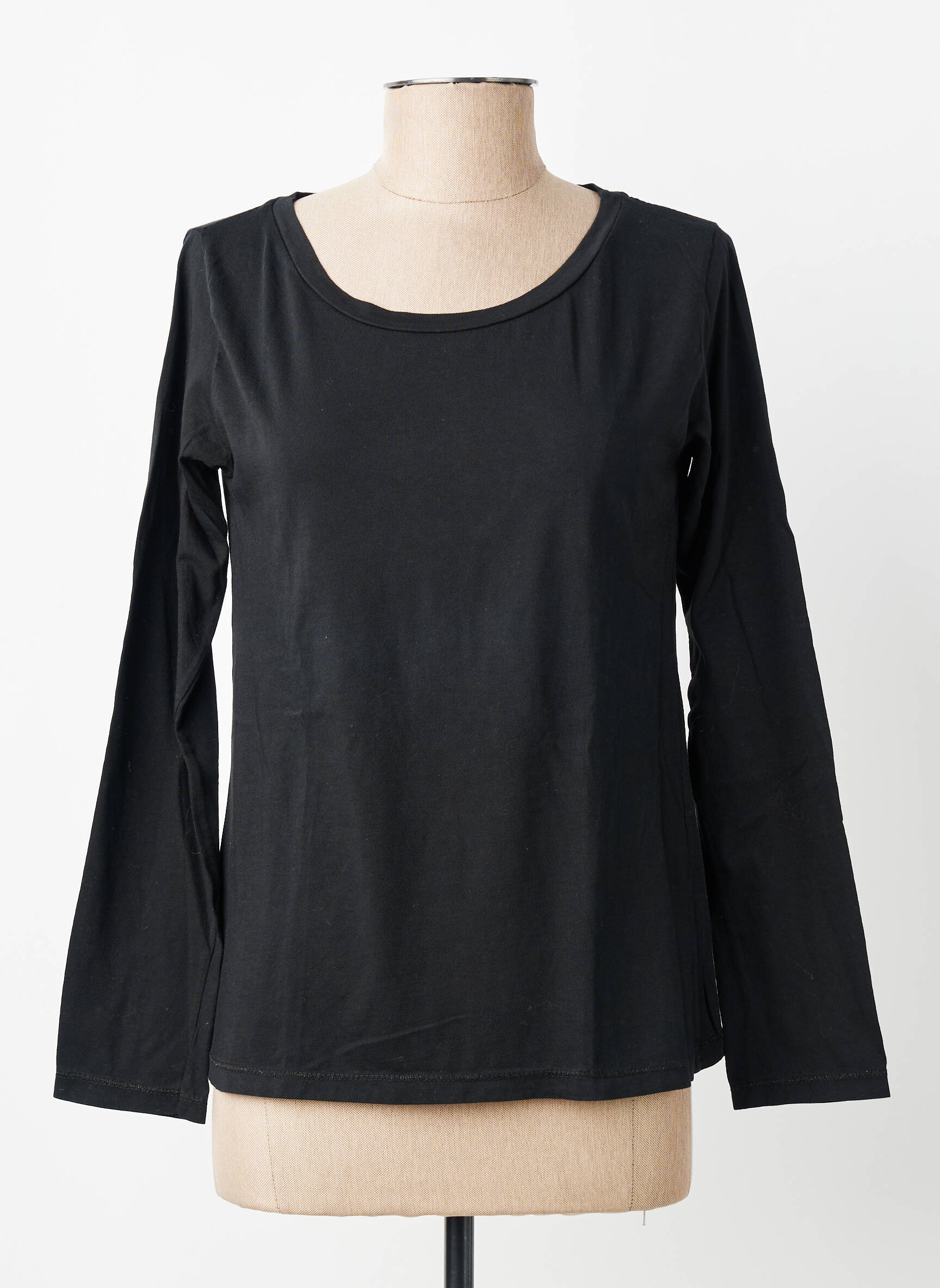 T-shirt manches longues manches longues noir PAKO LITTO femme