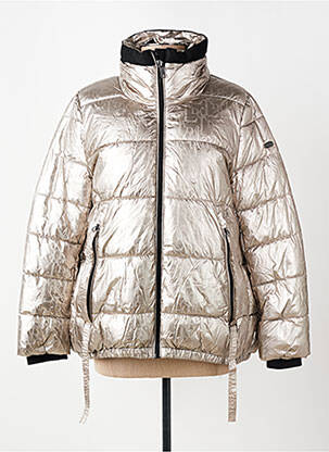 Doudoune manches longues sans capuche argent DELAHAYE femme
