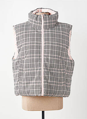 Doudoune poches sans capuche rose TOM TAILOR femme