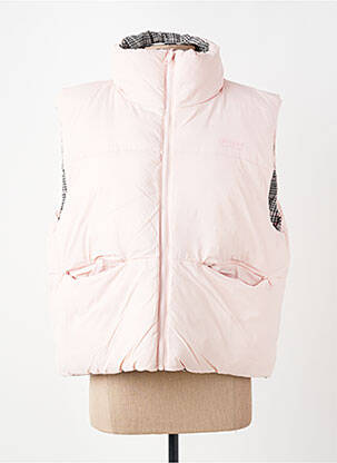 Doudoune poches sans capuche rose TOM TAILOR femme