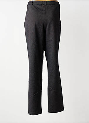 Pantalon slim stretch taille normale noir CHRISTINE LAURE femme