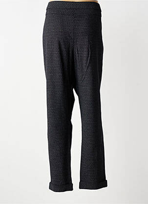 Pantalon droit stretch taille normale noir CHRISTINE LAURE femme