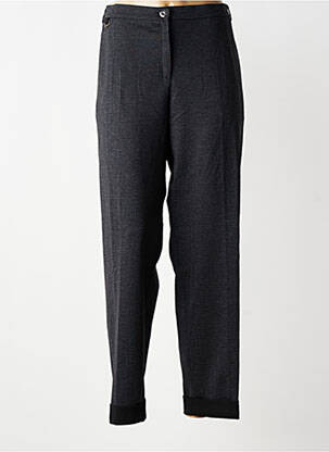 Pantalon slim taille élastique taille normale gris CHRISTINE LAURE femme