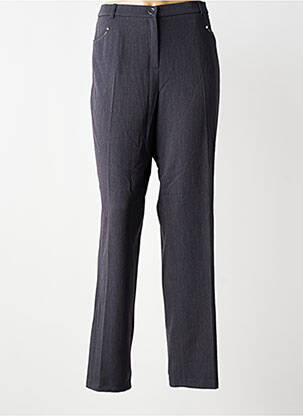 Pantalon slim taille normale taille normale gris CHRISTINE LAURE femme