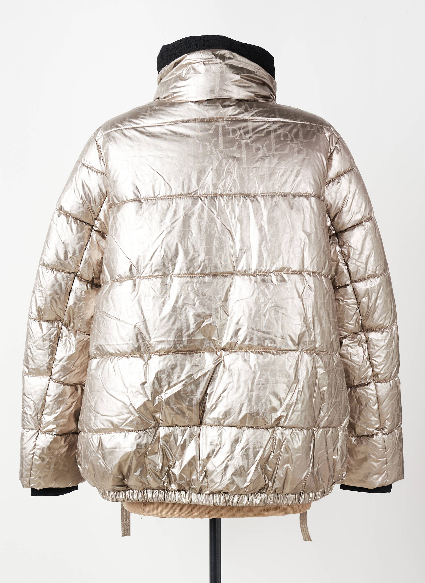 Doudoune manches longues sans capuche argent DELAHAYE femme