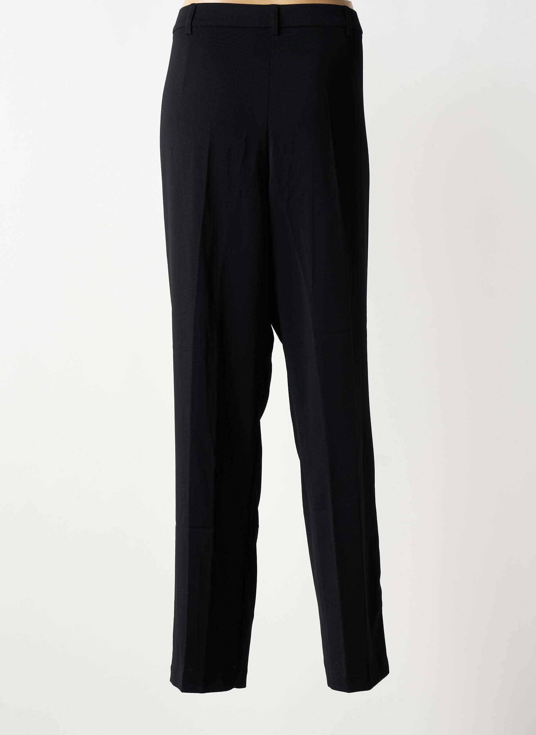 Pantalon droit stretch taille normale bleu CHRISTINE LAURE femme