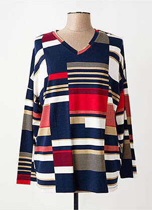 T-shirt manches longues manches longues bleu MASAI femme