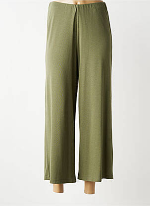 Pantalon 7/8 stretch taille normale vert MASAI femme