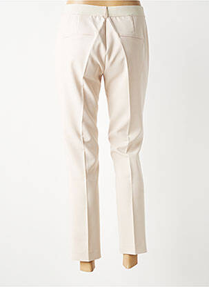 Pantalon 7/8 taille élastique taille normale beige SIGNE NATURE femme