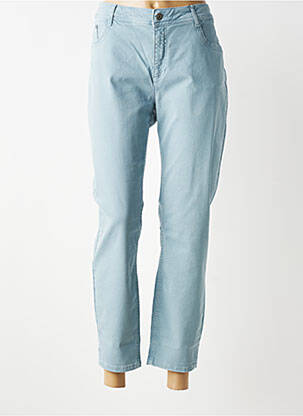 Jeans coupe slim stretch taille normale bleu JENSEN femme
