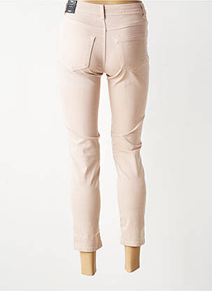 Jeans coupe slim stretch taille normale rose JENSEN femme