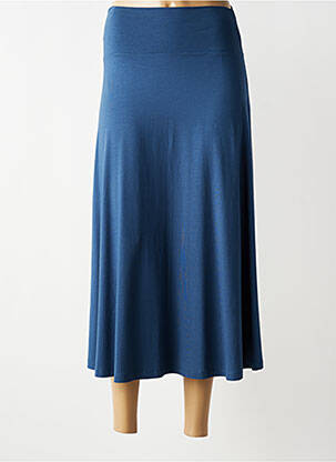 Jupe longue coupe évasée bleu MASAI femme